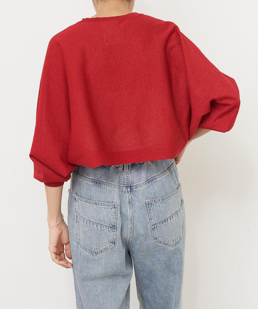 新品 BEARDSLEY ドルマンショートプルオーバー レッド Amazon.co.jp: [BEARDSLEY] [ビアズリー] ドルマンショートプル